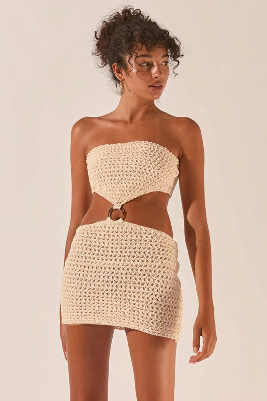 Conjunto Crochet Chic con Aberturas