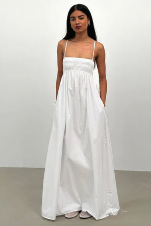 Vestido Maxi Ligero con Bolsillos