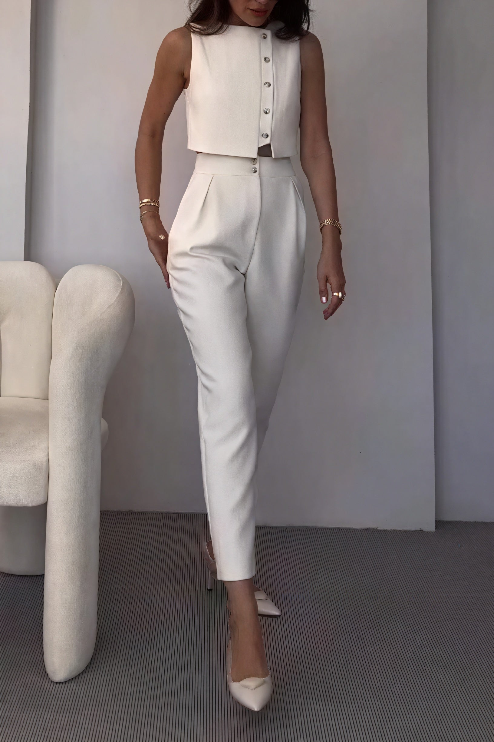 Traje Moderno de Dos Piezas