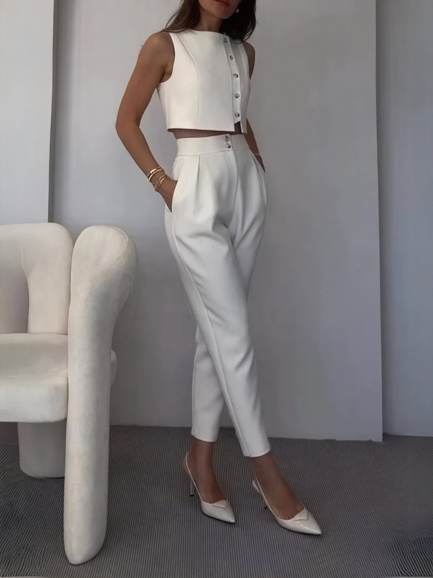 Traje Moderno de Dos Piezas