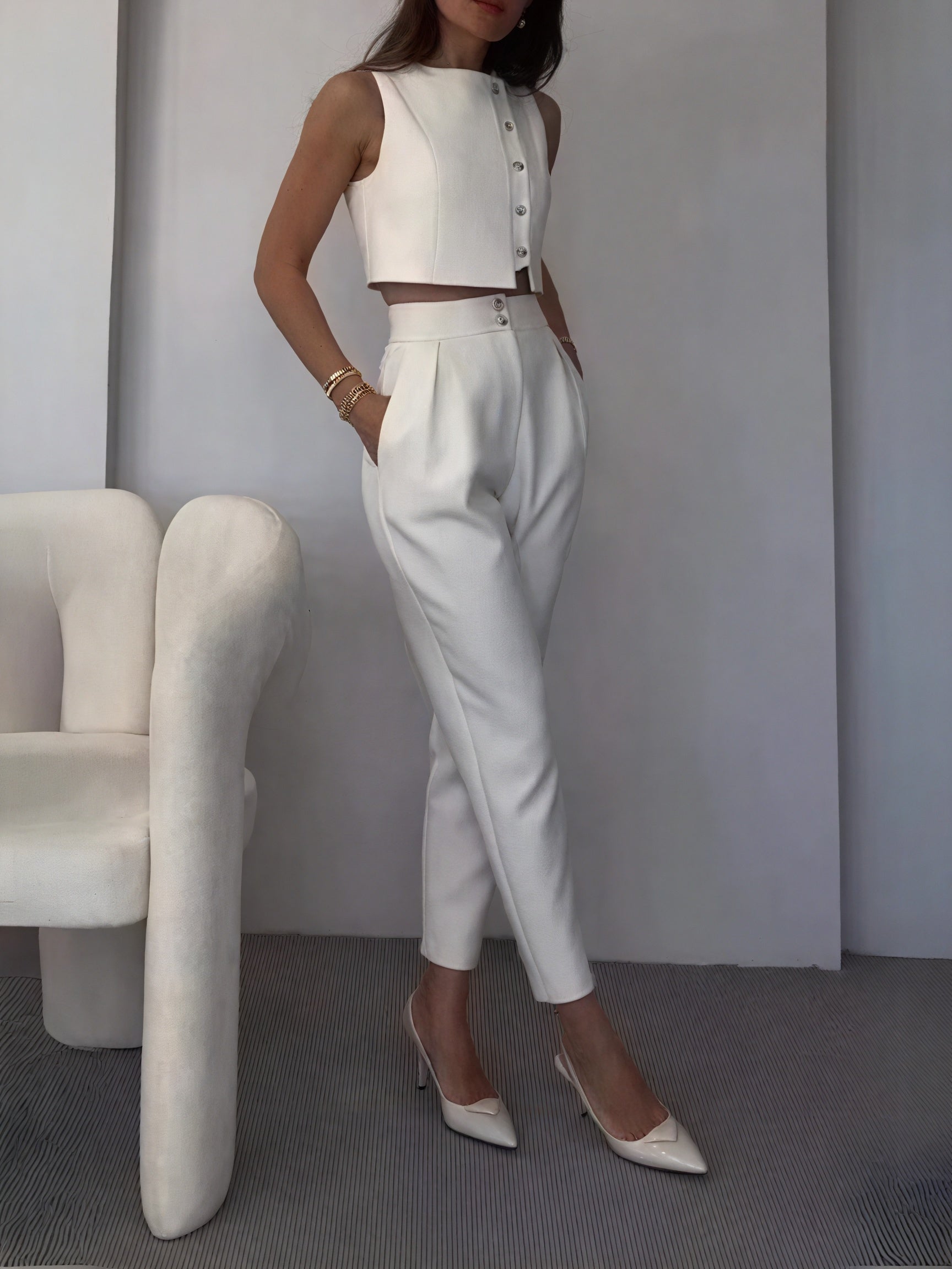 Traje Moderno de Dos Piezas