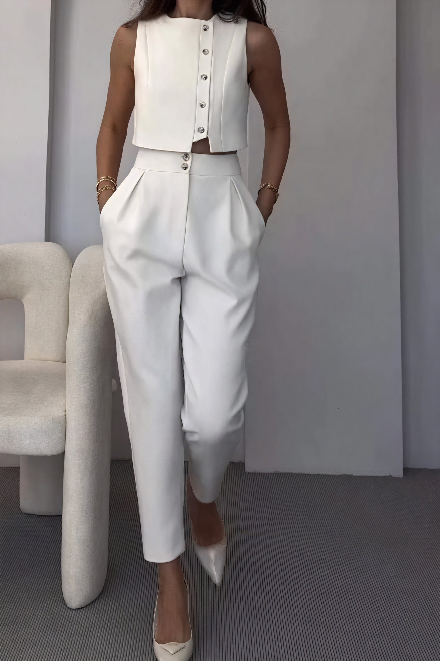 Traje Moderno de Dos Piezas