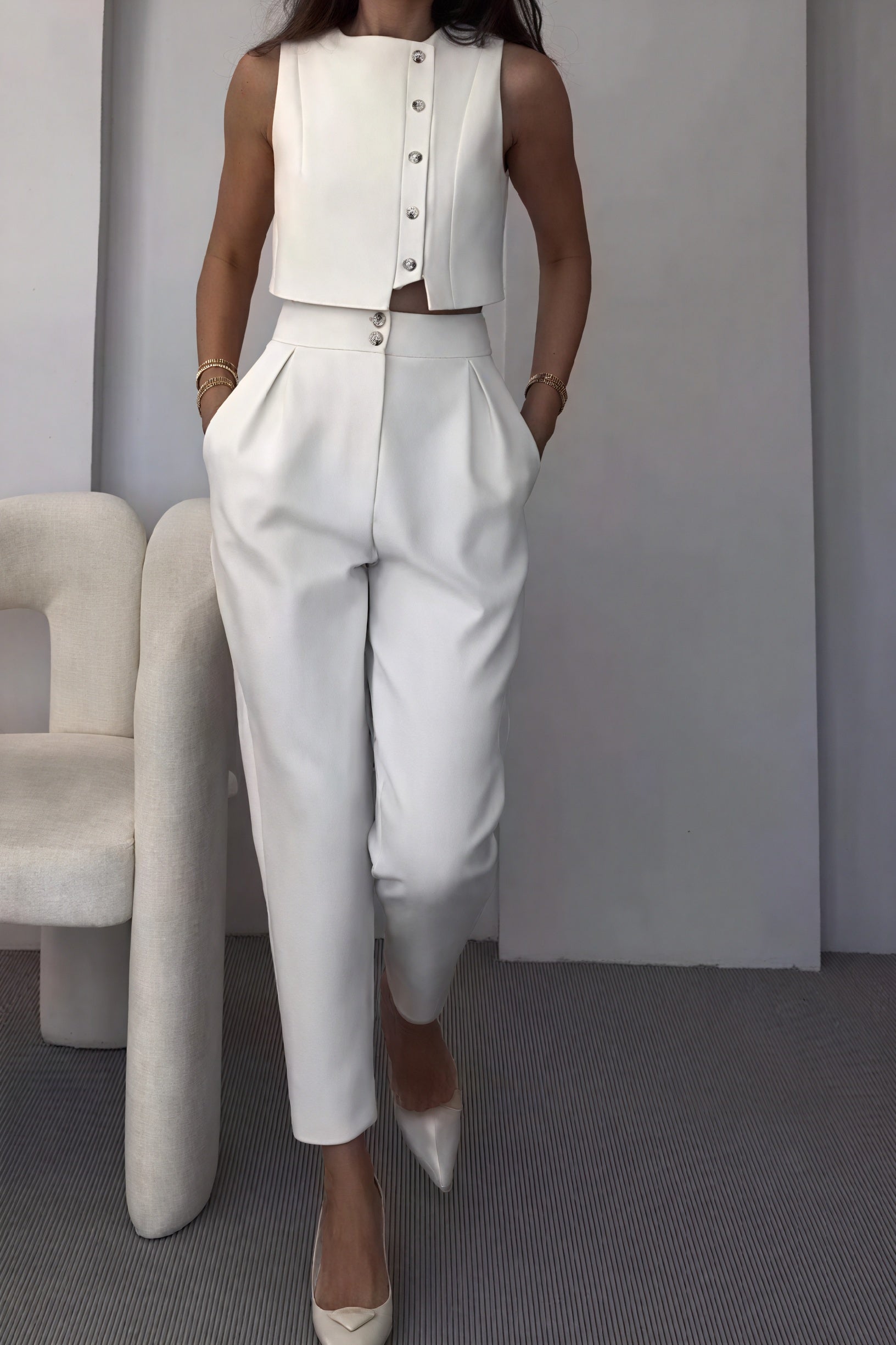 Traje Moderno de Dos Piezas