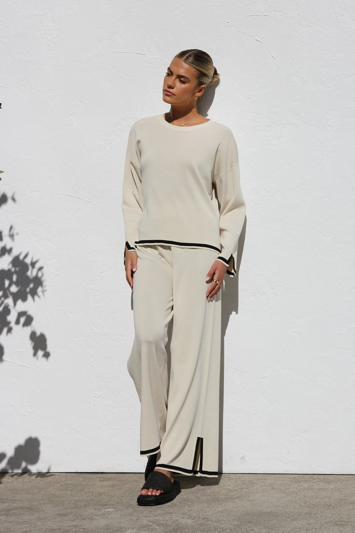 Conjunto Knitwear Moderno y Cómodo