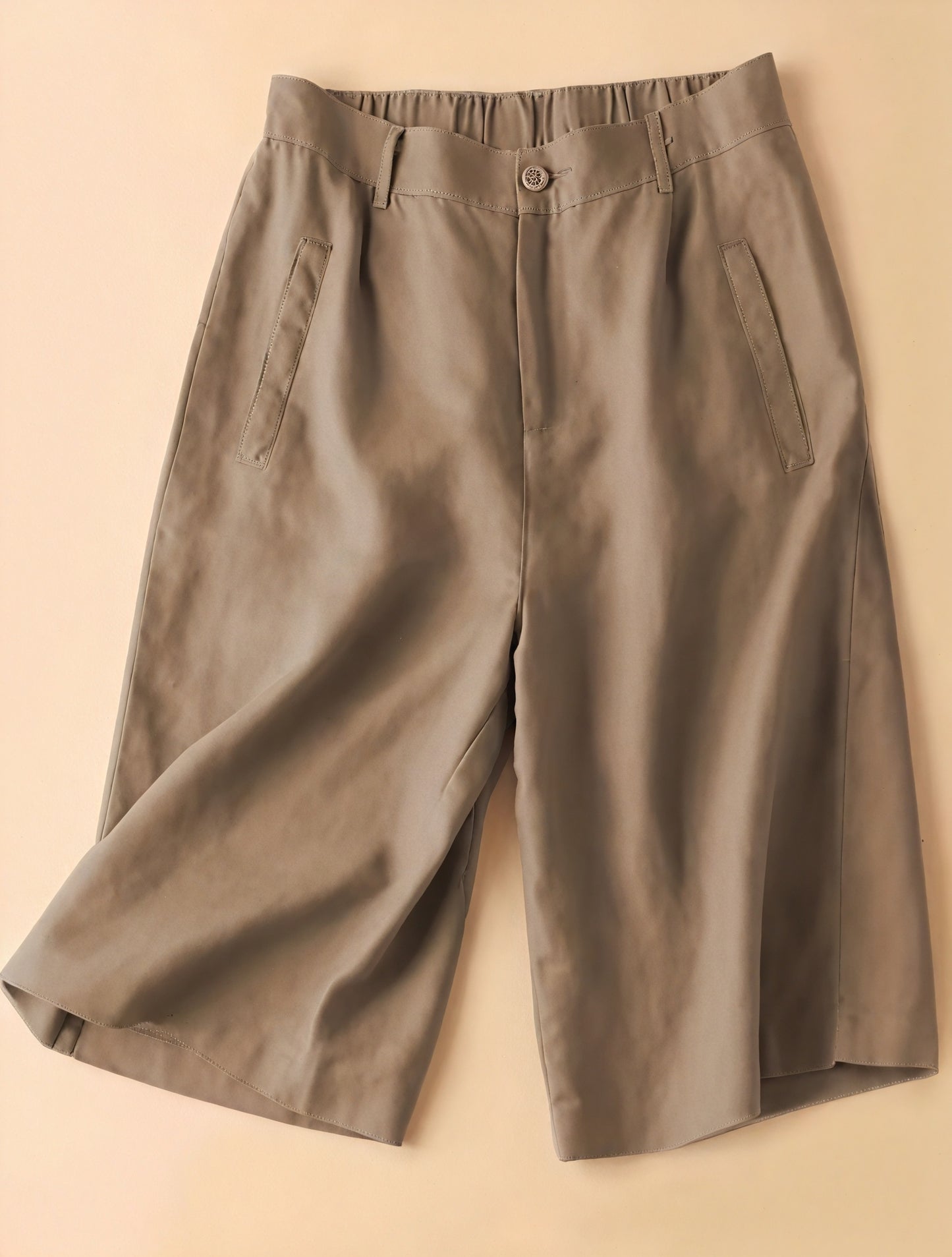 Culottes de Tiro Alto y Pierna Ancha