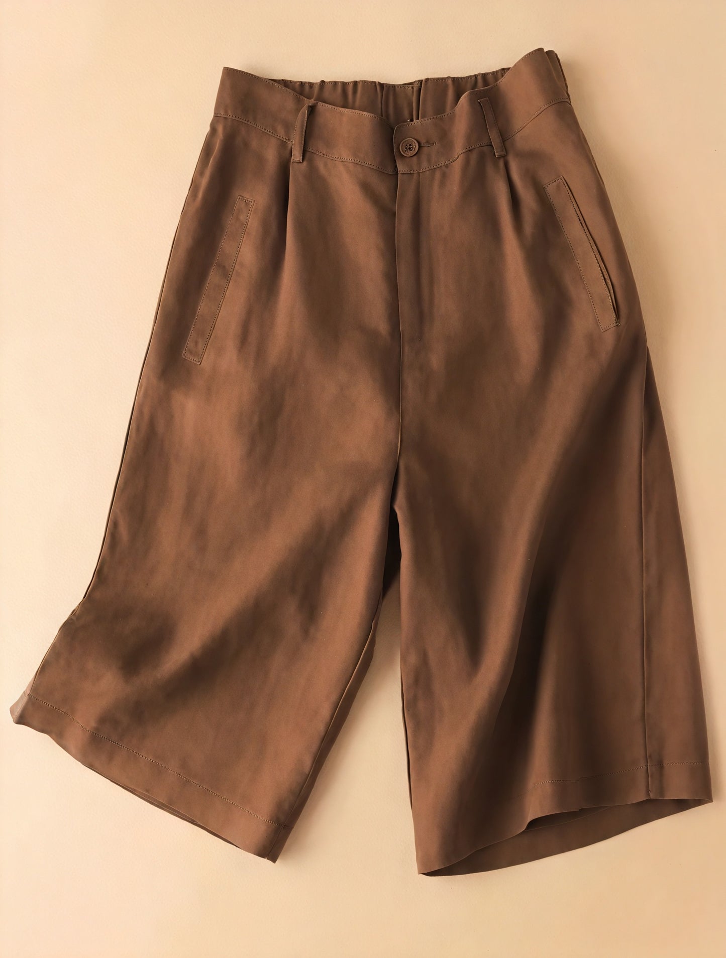 Culottes de Tiro Alto y Pierna Ancha