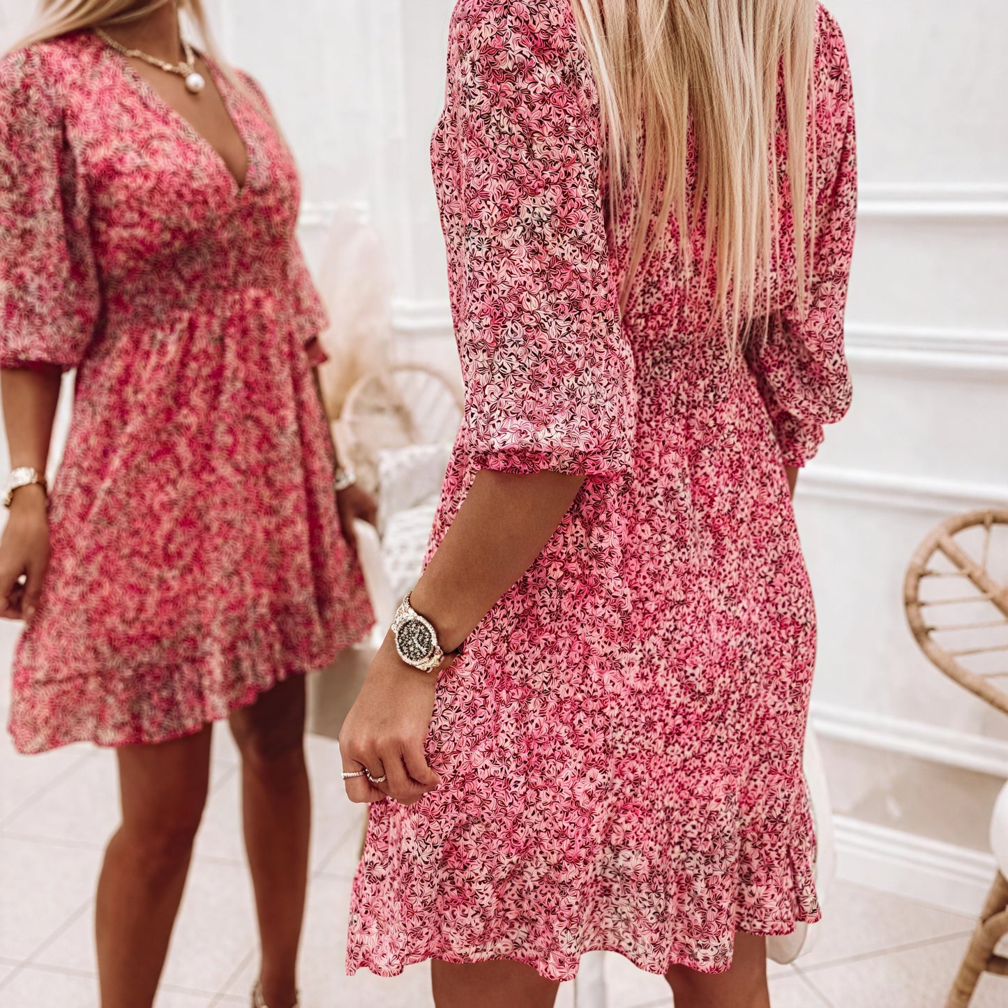 Vestido Floral Chic con Vuelo