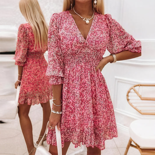 Vestido Floral Chic con Vuelo