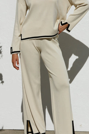 Conjunto Knitwear Moderno y Cómodo