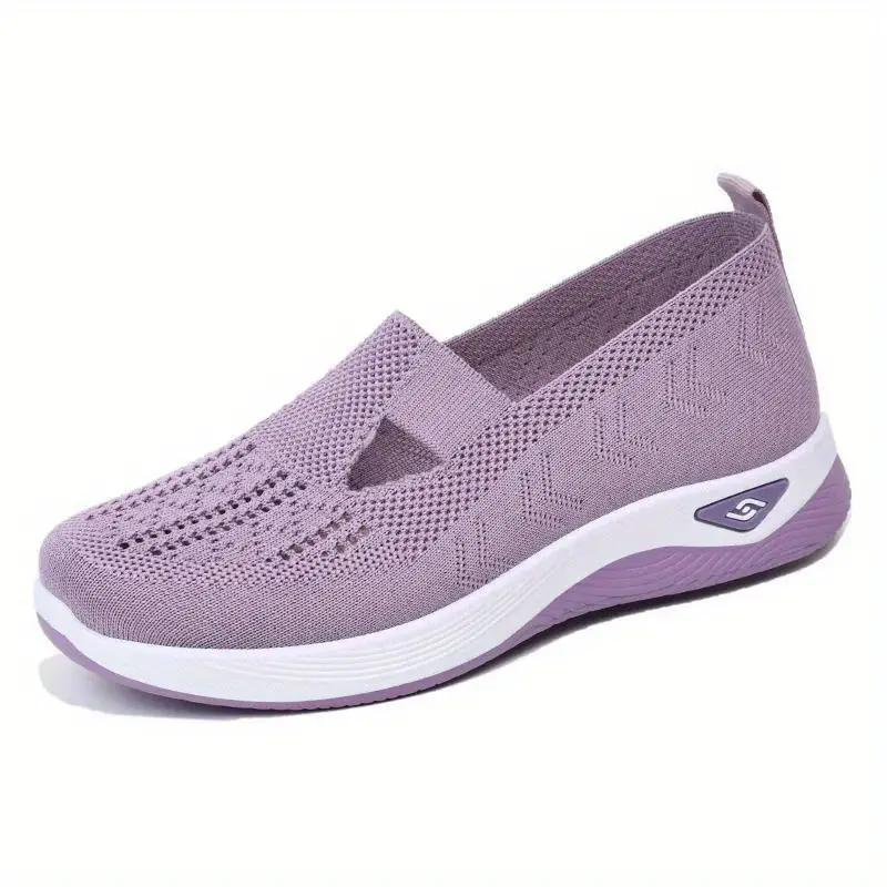 Zapatillas Slip-On Tejidas Transpirables