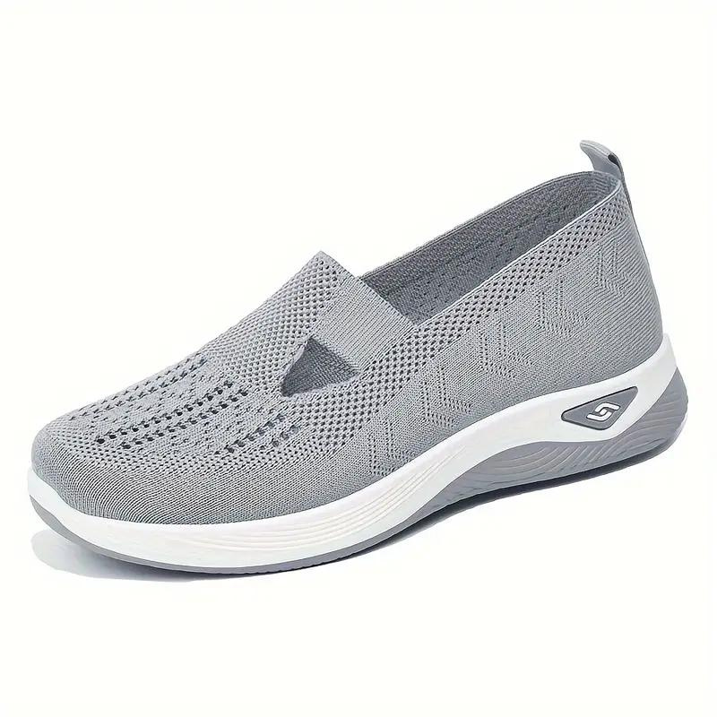 Zapatillas Slip-On Tejidas Transpirables