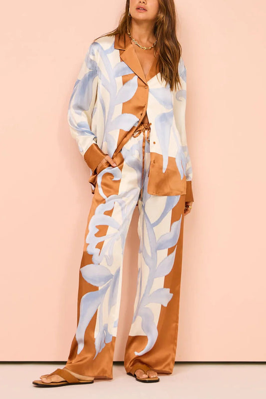 Conjunto de Dormir Estampado Floral
