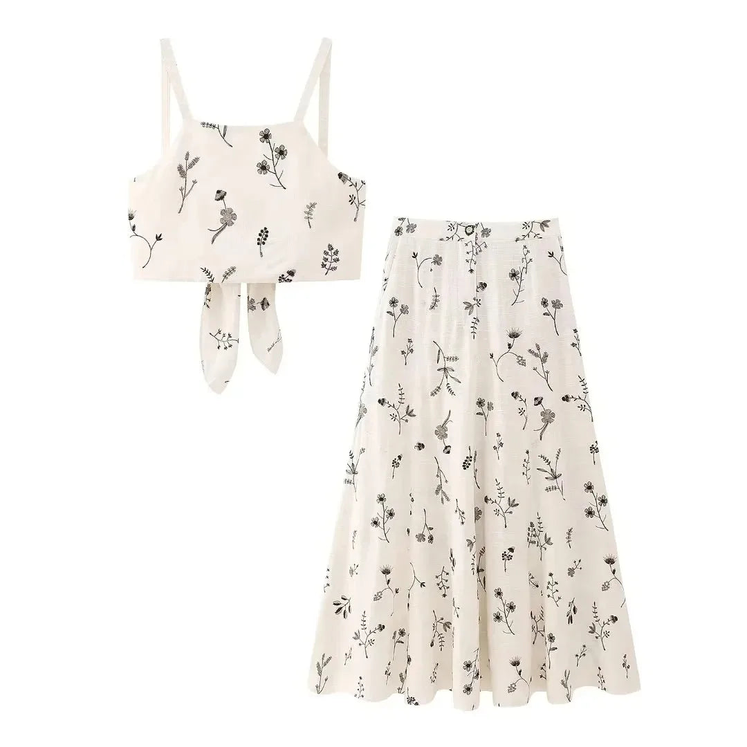Conjunto Floral de Verano