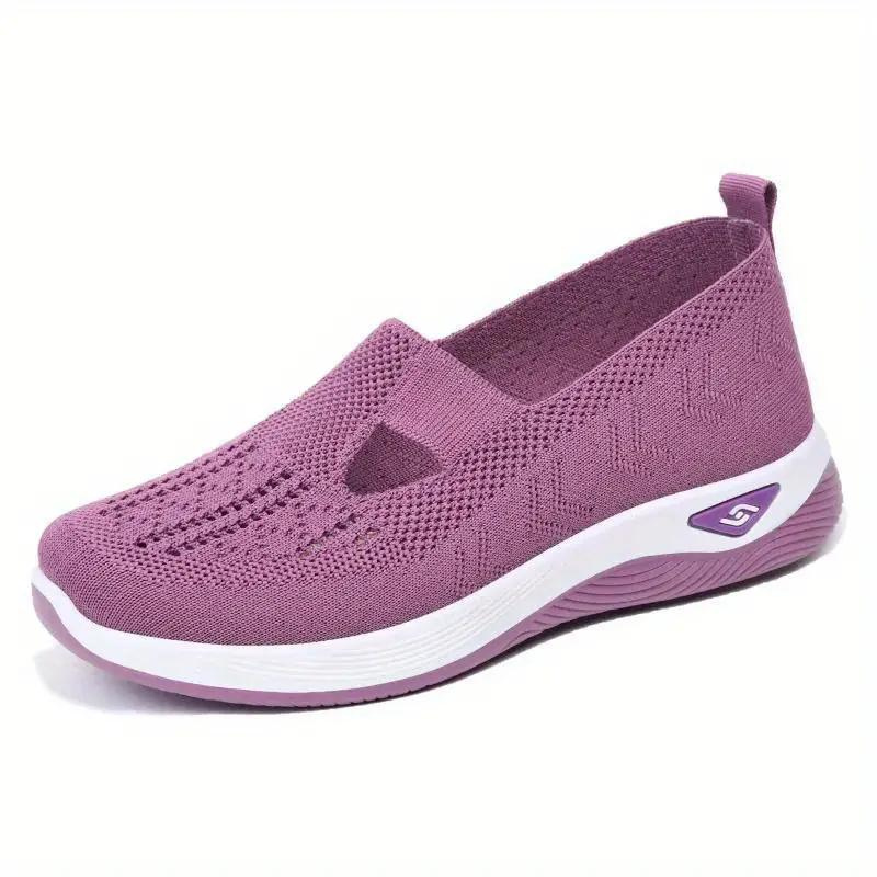 Zapatillas Slip-On Tejidas Transpirables