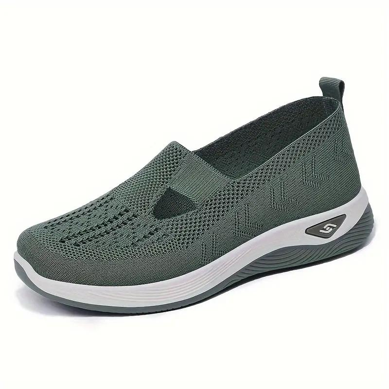 Zapatillas Slip-On Tejidas Transpirables